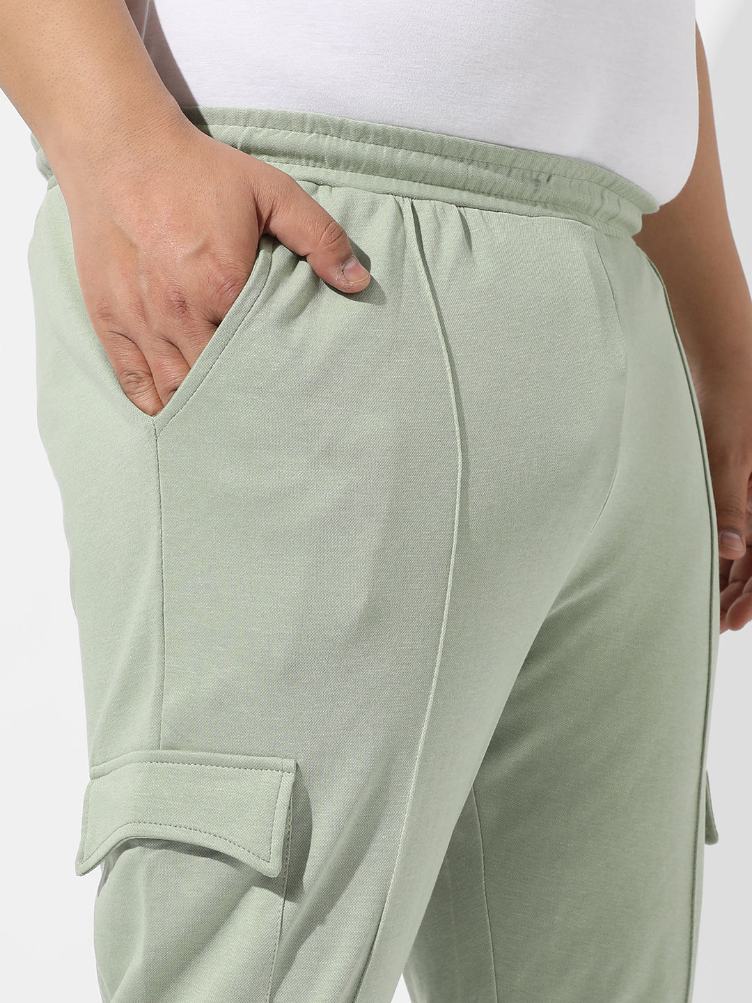 Solid Sage Green Trackpants