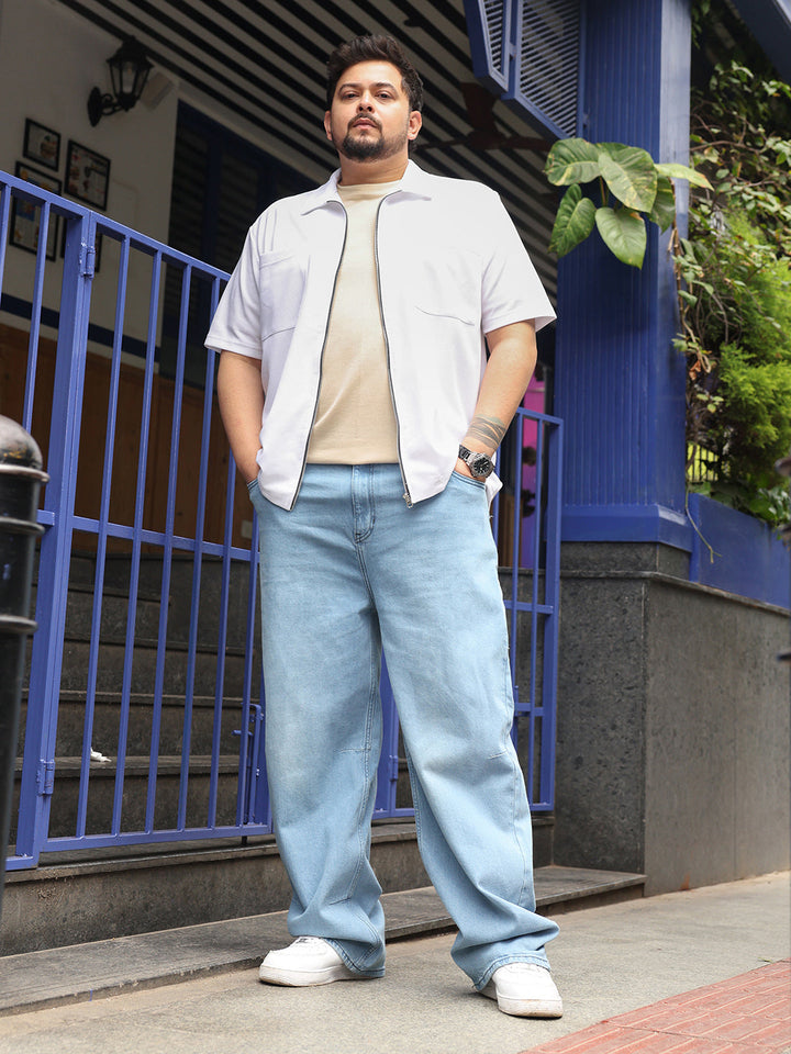 Baggy-Fit Denim Jeans