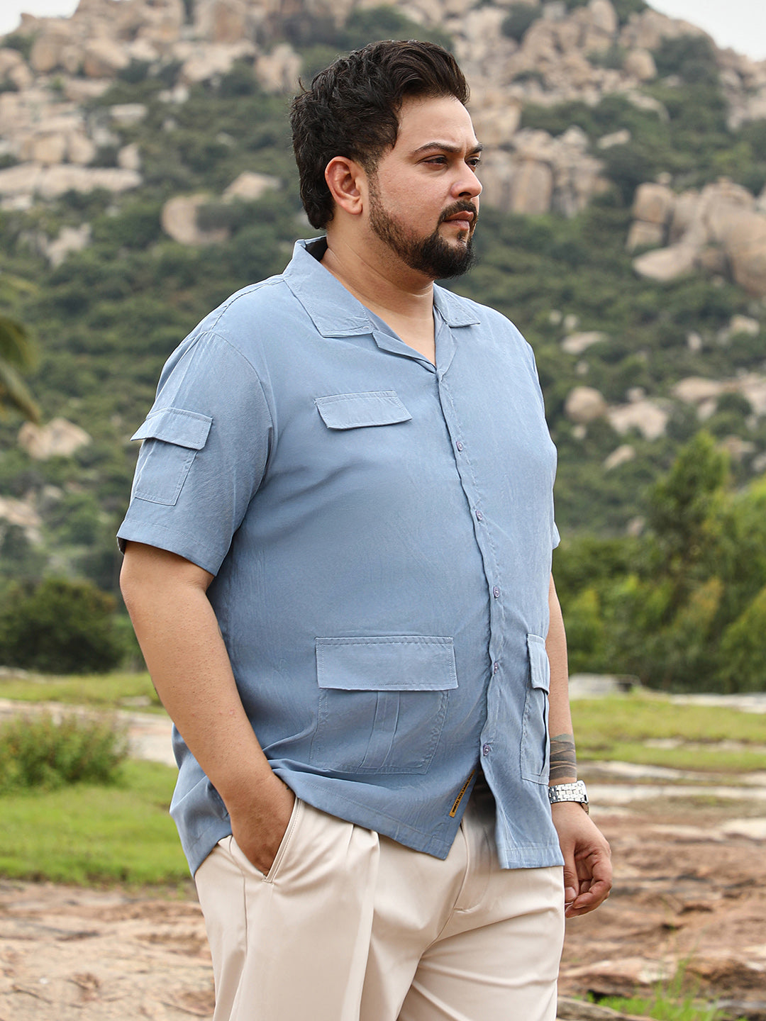 Utility Resort Oversized Shirt