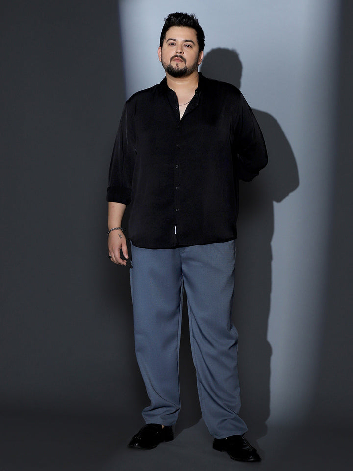 Crushed-Textured Shirt