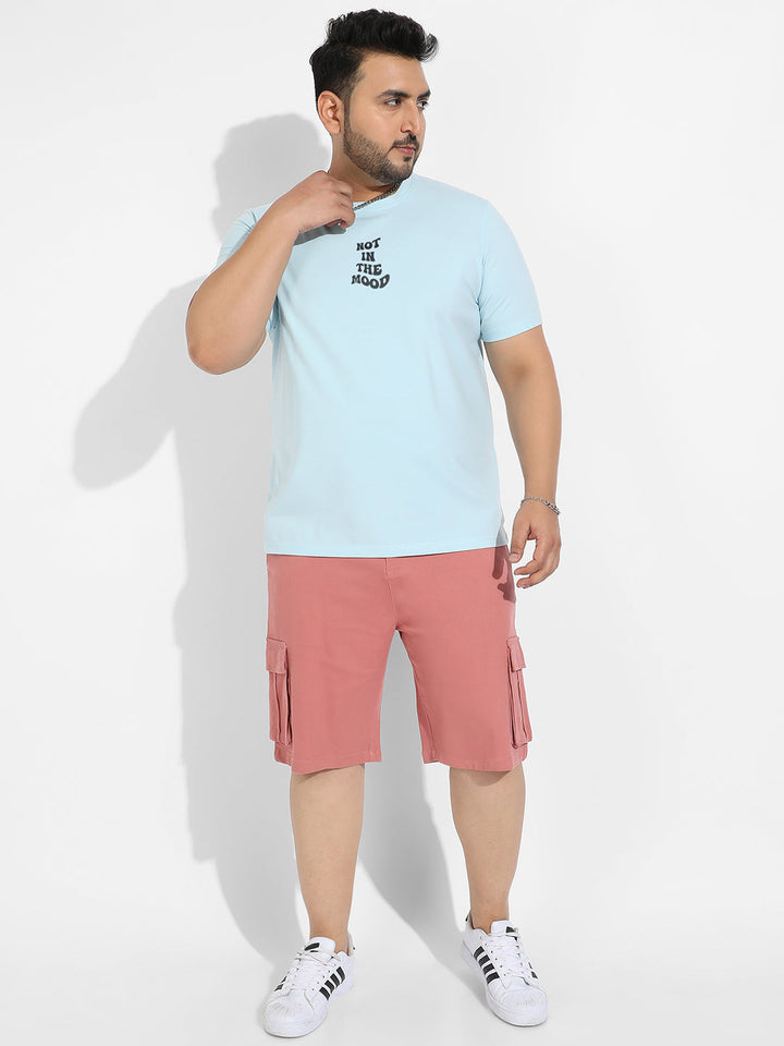 Icy Blue Flower Mood T-Shirt