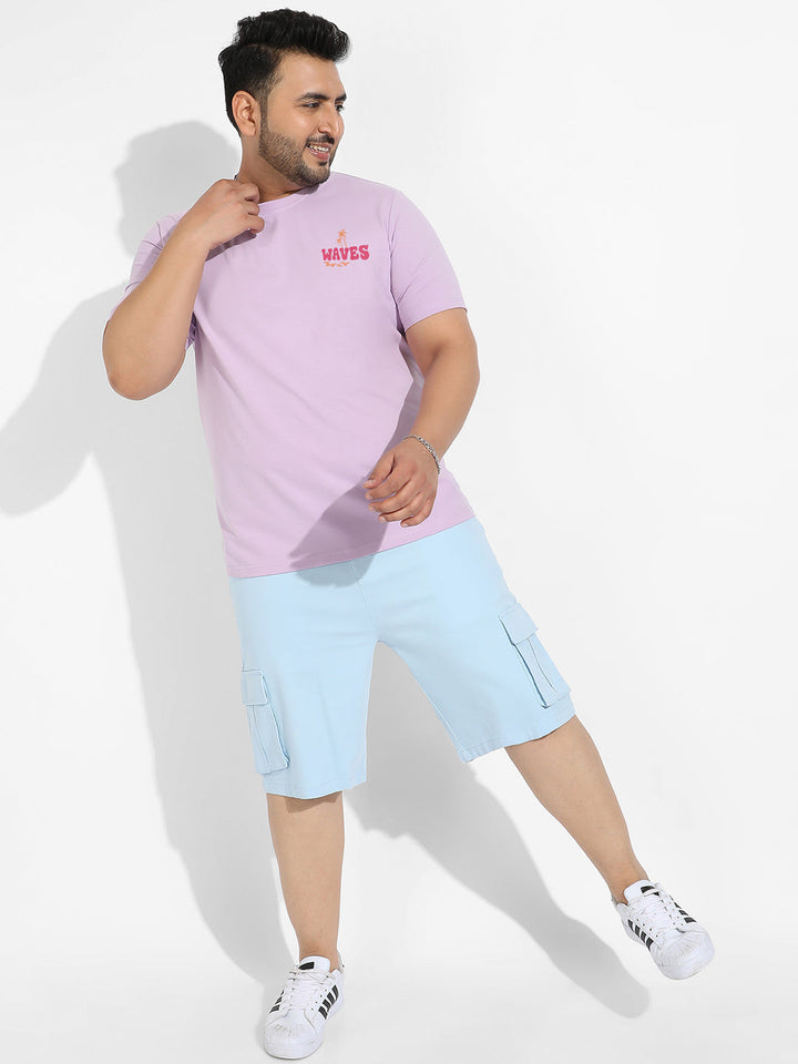 Lilac Happy Waves T-Shirt