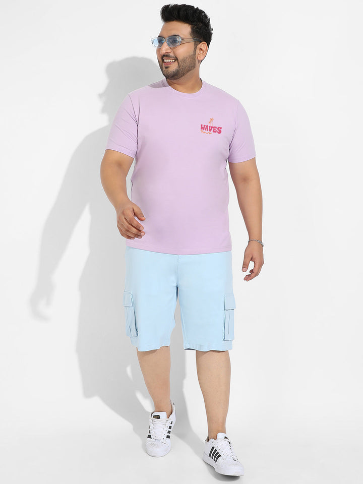 Lilac Happy Waves T-Shirt