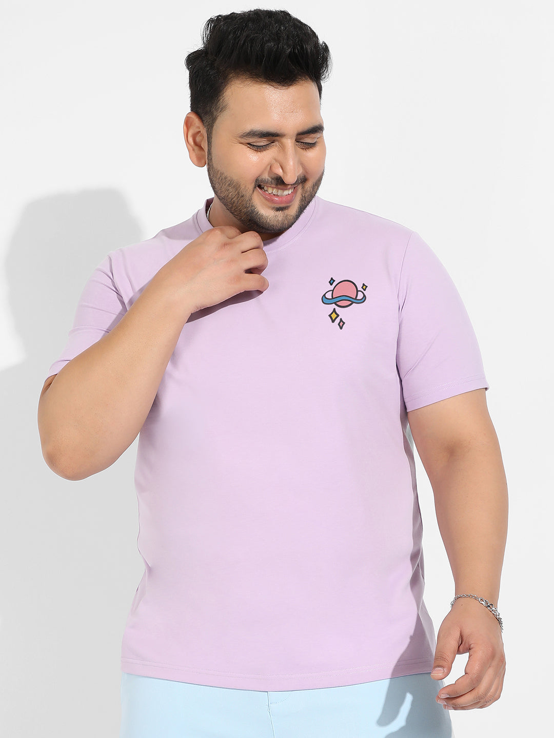 Lilac Rainbow Universe T-Shirt