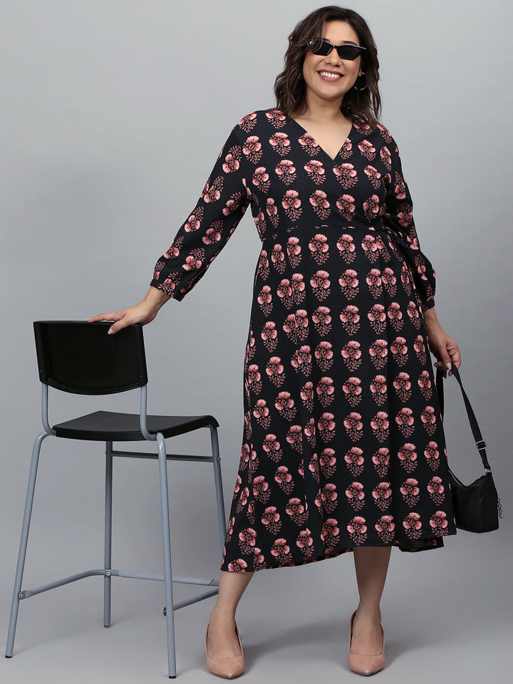 Floral Design Dress