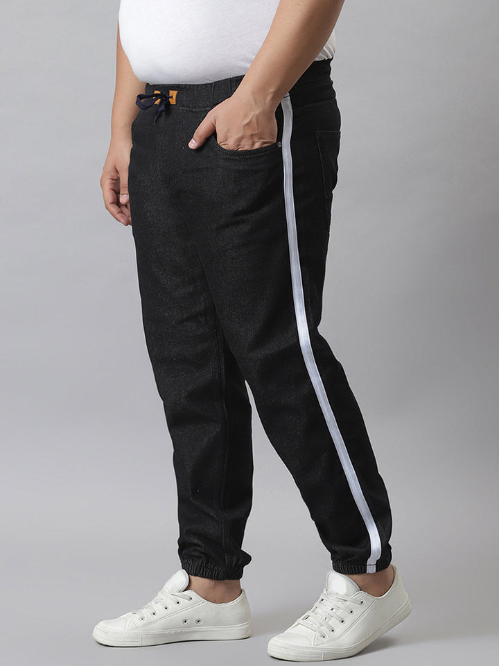 Striped Stylish Casual Denim Jeans