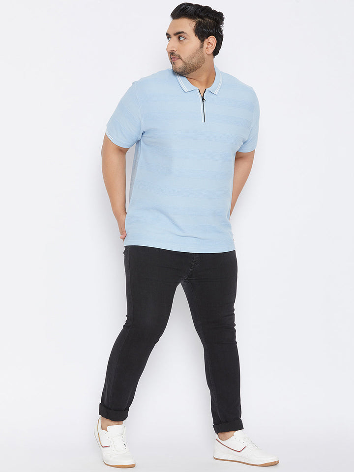 Solid Half Sleeve Casual T-Shirt
