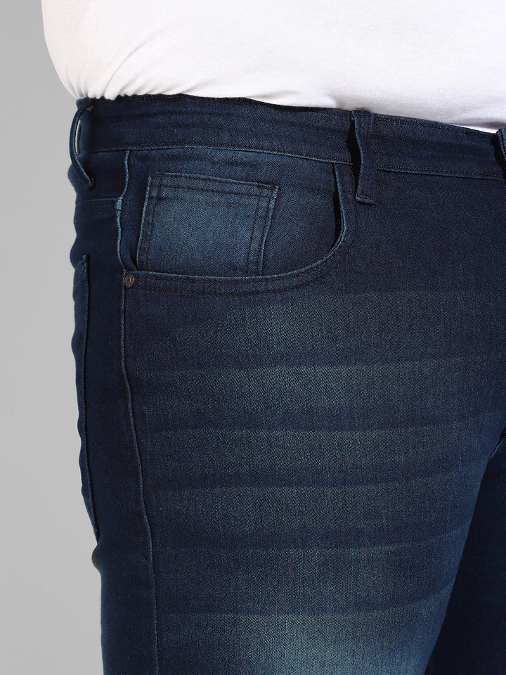 Instafab Plus Menâ€™s Regular Fit Denim Jeans