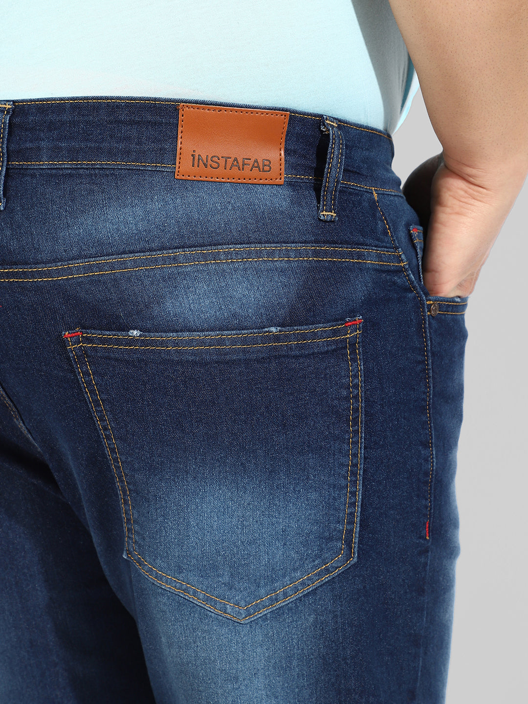 Regular Fit Denim Shorts
