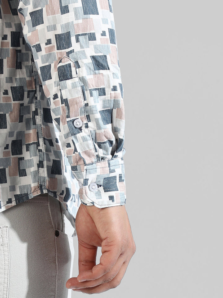 Casual Grapic Designed Shirt