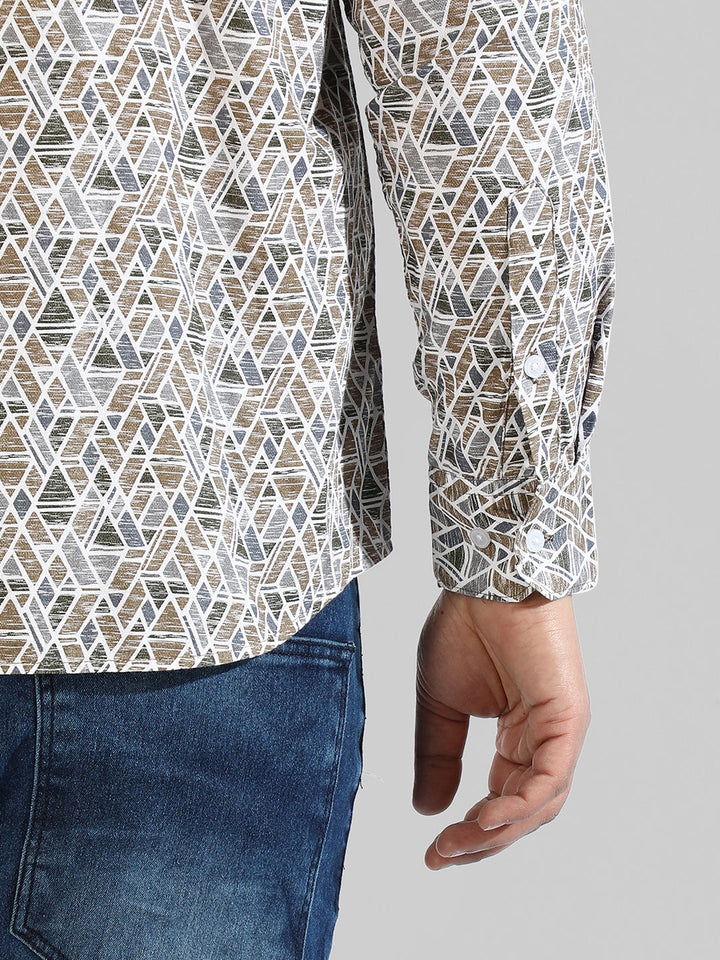 Casual Grapic Designed Shirt