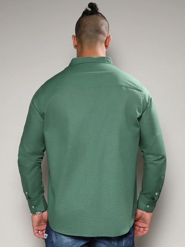 Solid Stylish Casual Shirt