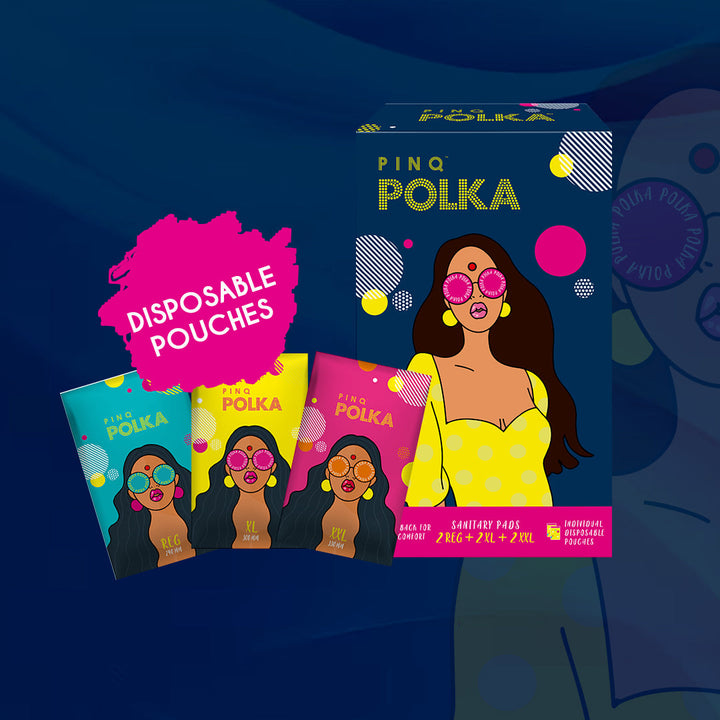 Sanitary Pads - Trial Pack (MRP ₹129 @ ₹59/-)