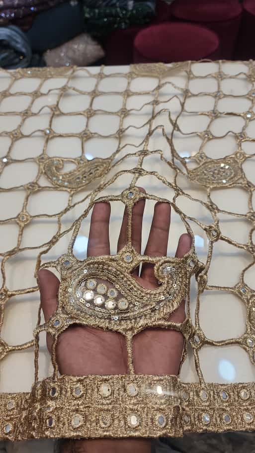 Trending Sheesh mirror dupatta