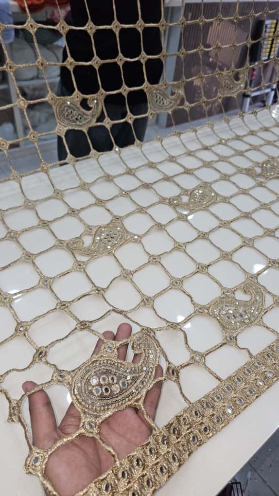 Trending Sheesh mirror dupatta