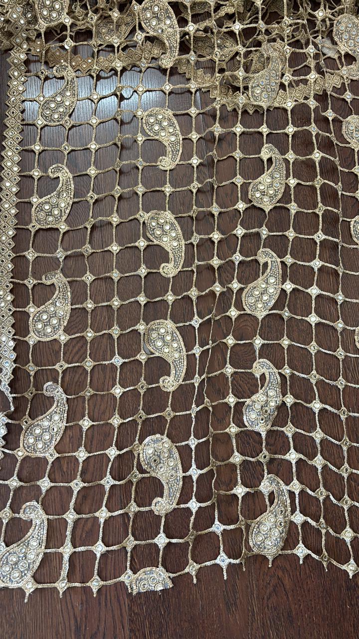 Trending Sheesh mirror dupatta Paisely