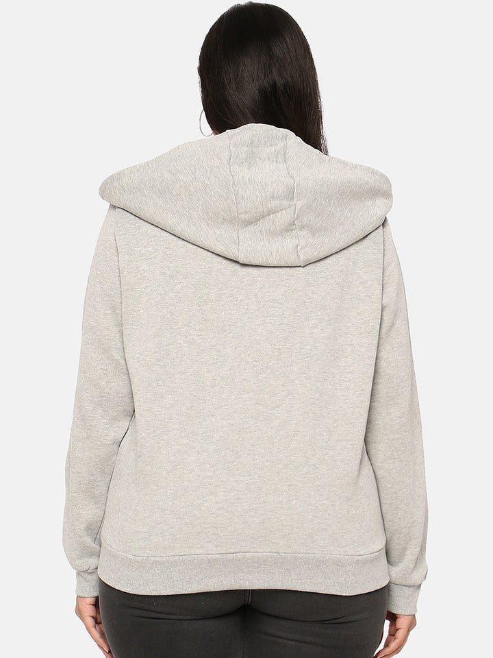 Printed Sweatshirt With Hood