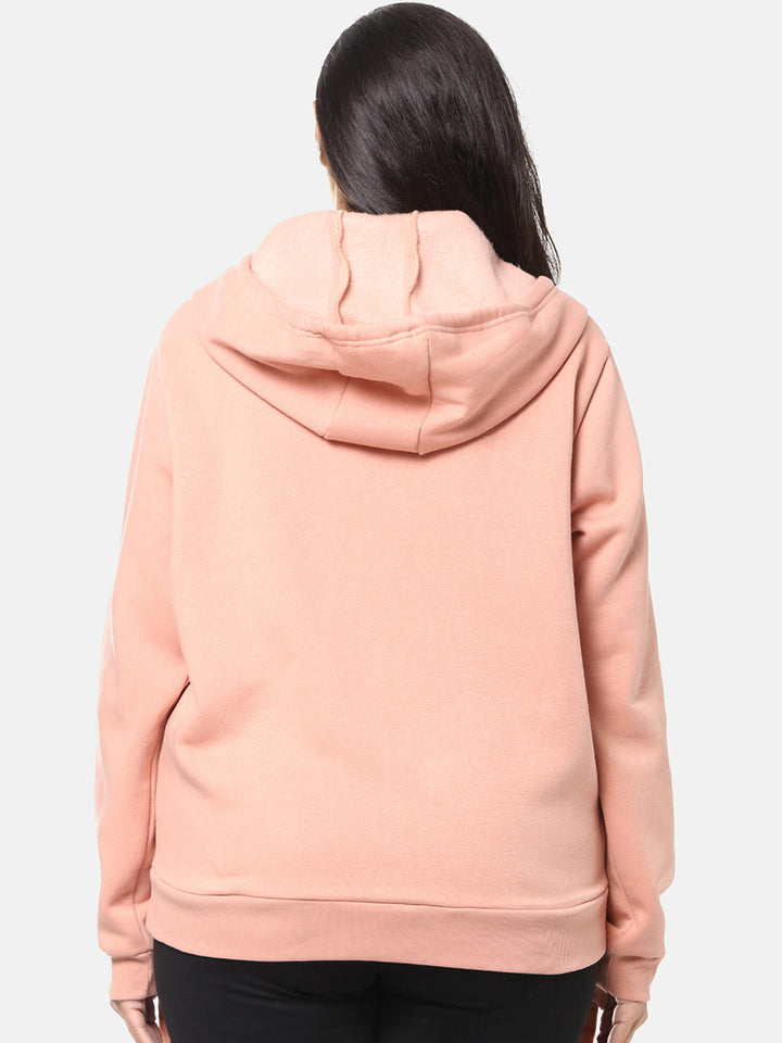 Printed Stylish Casual Hooded Sweatshirt