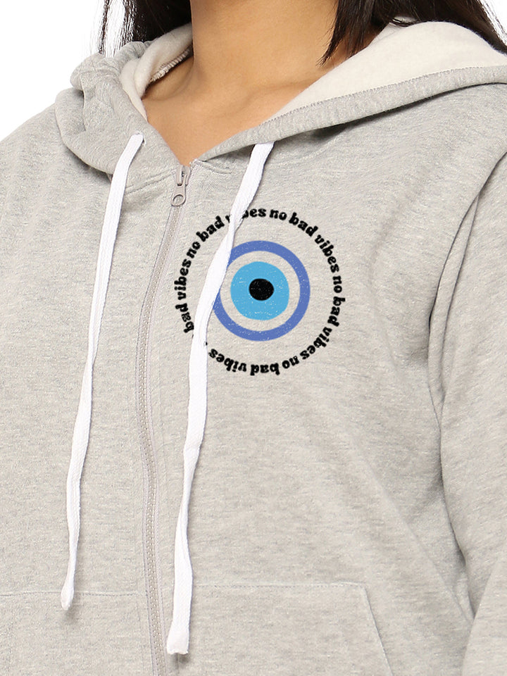 Typographic Sweatshirt With Hood