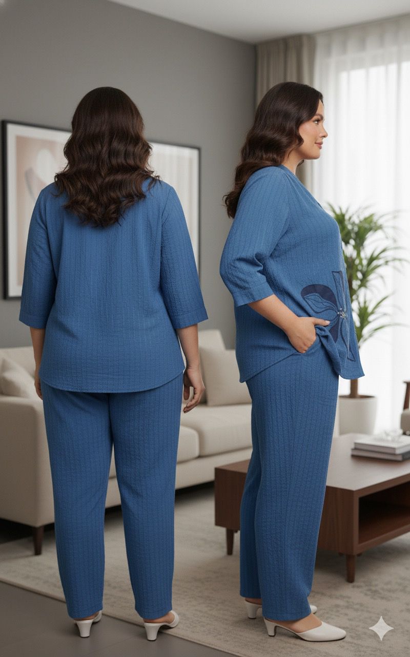 Parfait Pluss Cotton crinkle coordset