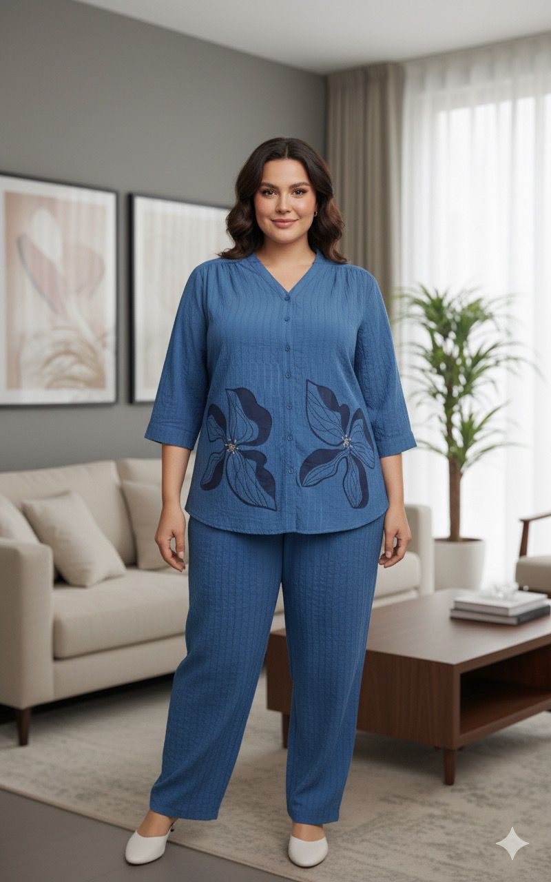 Parfait Pluss Cotton crinkle coordset