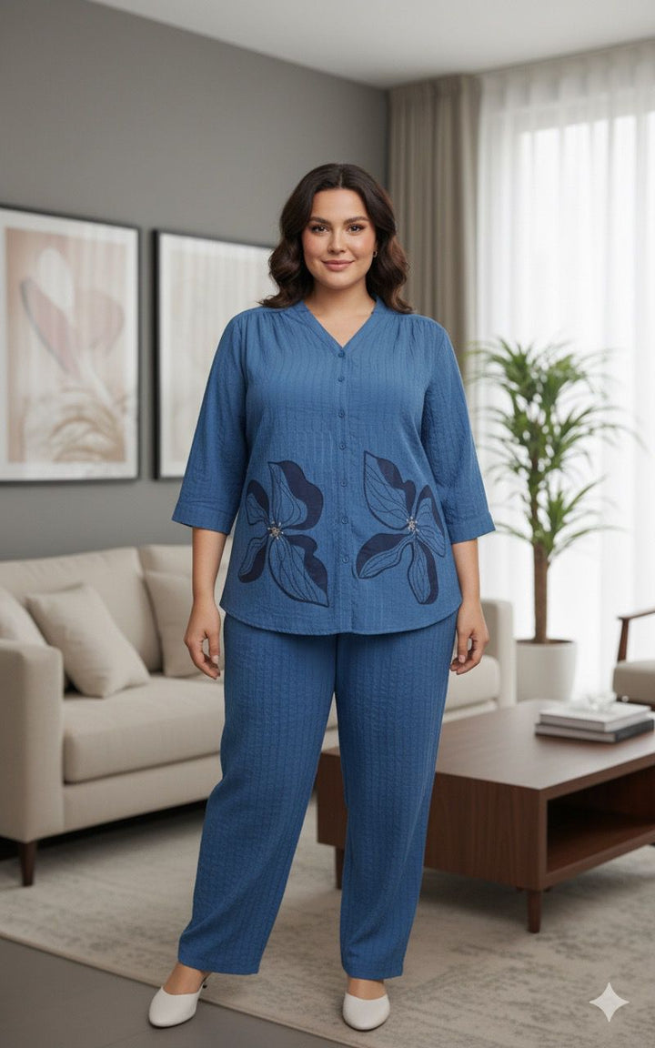 Parfait Pluss Cotton crinkle coordset